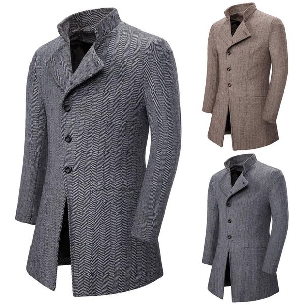 2019 winter autumn new solid color men's trench coat brand fashion casual male jacket men gray khaki trench coat yf16, Tan;black
2019 winter autumn new solid color men's trench coat brand fashion casual male jacket men gray khaki trench coat yf16, Tan;black