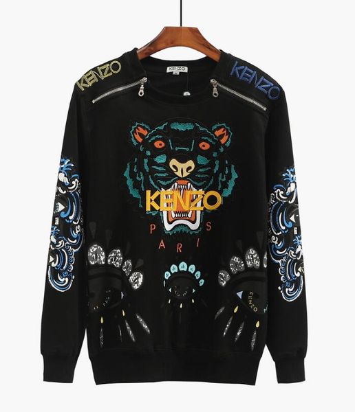 new sale brand tiger head hoodie designers embroidered men women sweatshirts autumn winter hoodies casual streetwear jogger tracksuit, Black
new sale brand tiger head hoodie designers embroidered men women sweatshirts autumn winter hoodies casual streetwear jogger tracksuit, Black