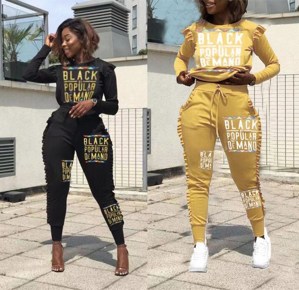 letter print womens designer two piece sets casual panelled pleated two piece pants females casual suits, White
letter print womens designer two piece sets casual panelled pleated two piece pants females casual suits, White