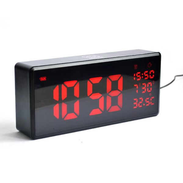 led digital alarm clock with usb charging port, large digits display, loud alarm, brightness and volume control adjustable, sn
led digital alarm clock with usb charging port, large digits display, loud alarm, brightness and volume control adjustable, sn