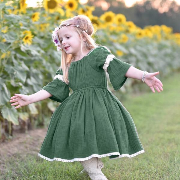 toddler baby girls flare sleeve solid print dress lace clothes princess birthday events dress ball gown vestido infantil, Red;yellow
toddler baby girls flare sleeve solid print dress lace clothes princess birthday events dress ball gown vestido infantil, Red;yellow