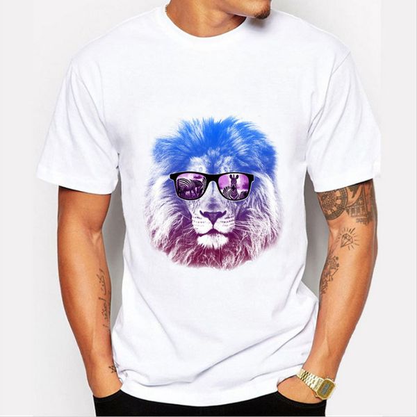 t-shirts men's new summer arrival glasses lion 3d print funny t-shirt man casual short-sleeved white cotton tshirt men tees, White;black
t-shirts men's new summer arrival glasses lion 3d print funny t-shirt man casual short-sleeved white cotton tshirt men tees, White;black