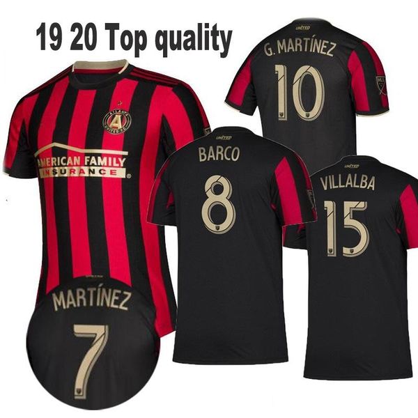 2019 2020 Atlanta United FC Soccer Jerseys 10 ALMIRON 16 MCCANN 15 VILLALBA 7 MARTINEZ GARZA Custom Home Red White Black Football Shirt
2019 2020 Atlanta United FC Soccer Jerseys 10 ALMIRON 16 MCCANN 15 VILLALBA 7 MARTINEZ GARZA Custom Home Red White Black Football Shirt