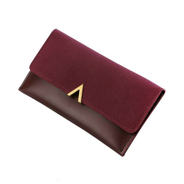 2019 new leather women wallets fashion three fold design women's long purse patchwork female clutch wallet card holder, Red;black
2019 new leather women wallets fashion three fold design women's long purse patchwork female clutch wallet card holder, Red;black