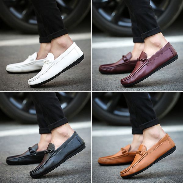 selling summer men's casual shoes soft pu leather peas shoes outdoor breathable tennis comfortable briving men, Black
selling summer men's casual shoes soft pu leather peas shoes outdoor breathable tennis comfortable briving men, Black