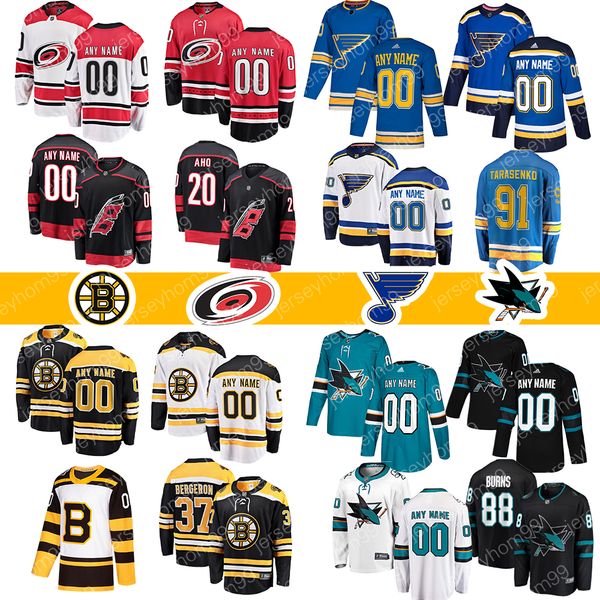 Custom 2019 Sharks Joe Jersey Pavelski Bruins Patrice Bergeron Hurricanes Sebastian Aho St. Louis Blues Vladimir Tarasenko Hockey Jerseys
Custom 2019 Sharks Joe Jersey Pavelski Bruins Patrice Bergeron Hurricanes Sebastian Aho St. Louis Blues Vladimir Tarasenko Hockey Jerseys