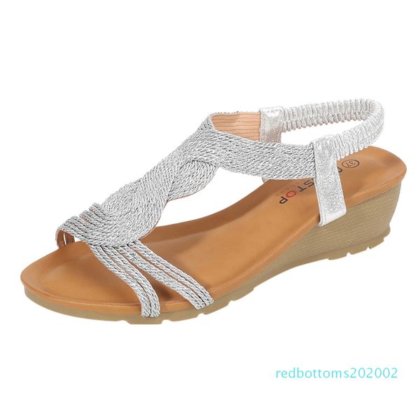 fashion girls comfortable sandal bohemia style wedges thick casual sandals shoes for woman classics non-slip beach shoes 2020 r03, Black
fashion girls comfortable sandal bohemia style wedges thick casual sandals shoes for woman classics non-slip beach shoes 2020 r03, Black