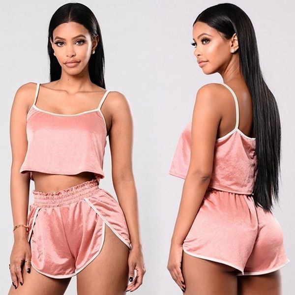 running sets summer seamless sport set women crop and shorts workout gym wear clothing tracksuit outfit short suit, Black;blue
running sets summer seamless sport set women crop and shorts workout gym wear clothing tracksuit outfit short suit, Black;blue