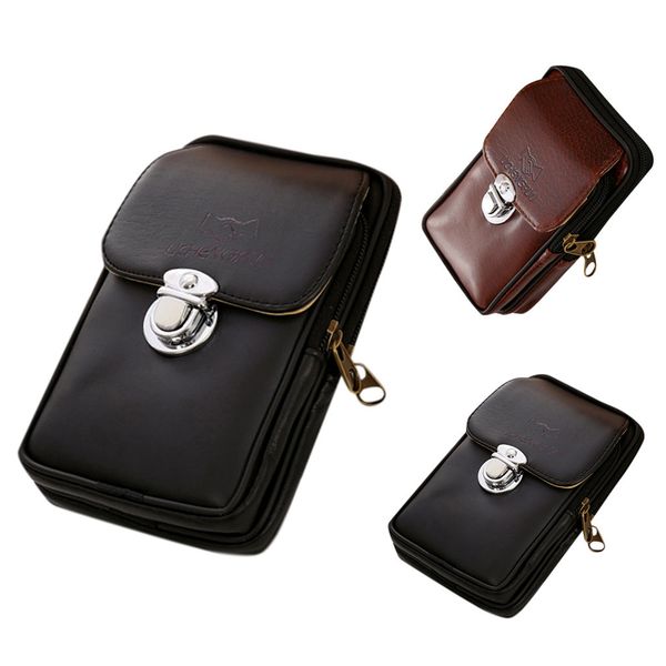 waist packs leather pouch men's simple retro versatile casual double-deck mobile phone fanny pack belt bag travel waist pack 20
waist packs leather pouch men's simple retro versatile casual double-deck mobile phone fanny pack belt bag travel waist pack 20