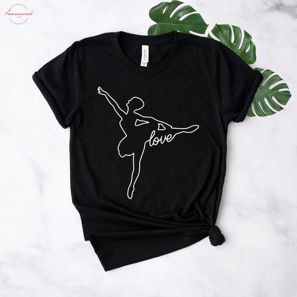 i love dance ballet print women tshirt casual cotton hipster funny t shirt for lady yong girl tee drop ship color, White
i love dance ballet print women tshirt casual cotton hipster funny t shirt for lady yong girl tee drop ship color, White