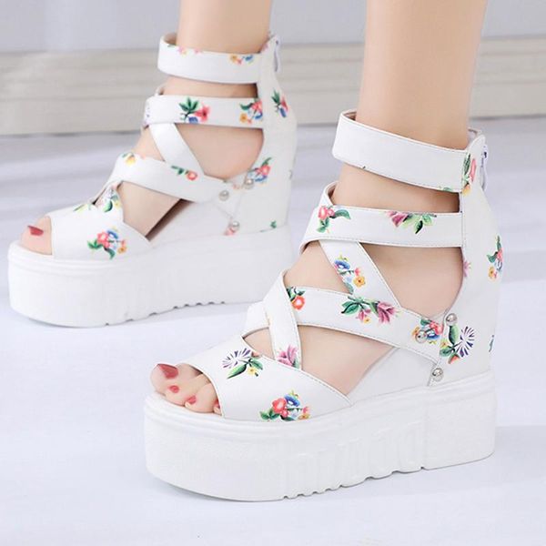 women wedges shoes platform sandals shoe flower pattern platform sandals women shoe girls shoes sandalias mujer zapatos de mujer, Black
women wedges shoes platform sandals shoe flower pattern platform sandals women shoe girls shoes sandalias mujer zapatos de mujer, Black