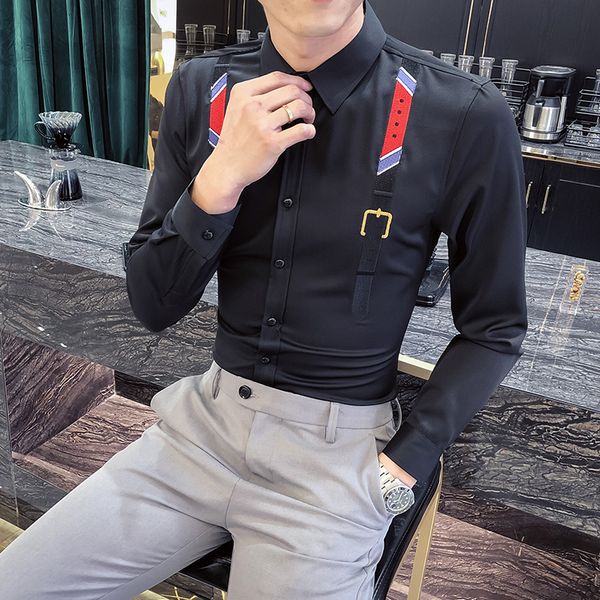 gzdeerax personality printing mens shirts luxury long sleeve spring mens dress shirts fashion slim party nightclub male, White;black
gzdeerax personality printing mens shirts luxury long sleeve spring mens dress shirts fashion slim party nightclub male, White;black