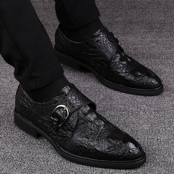 handmade crocodile men elevator dress mens printed shoes blace mens formal split leather brogue shoes size:eu39-44, Black
handmade crocodile men elevator dress mens printed shoes blace mens formal split leather brogue shoes size:eu39-44, Black