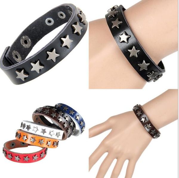 leather bracelet, pentagram star, willow nail, leather bracelet, shop stall, selling bracelet wy141, Golden;silver
leather bracelet, pentagram star, willow nail, leather bracelet, shop stall, selling bracelet wy141, Golden;silver