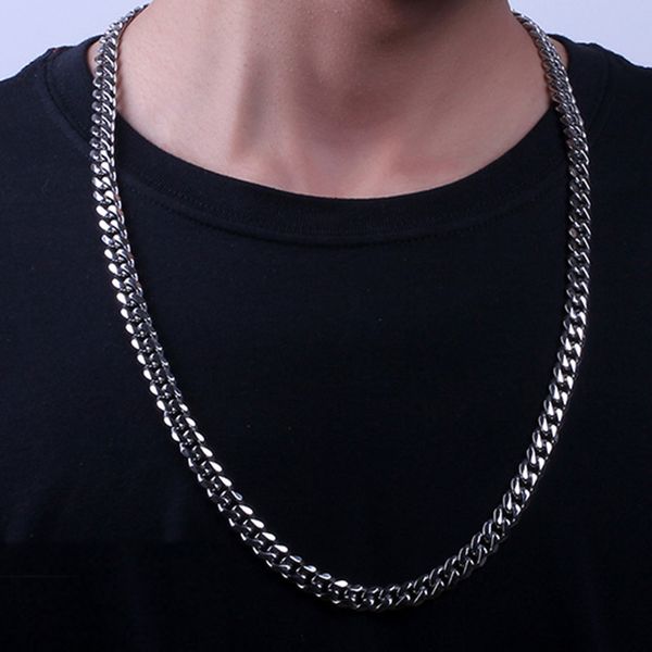 chain necklace mens stainless steel polishing cuban link chains necklaces silver hip hop rock necklace wholesale man accessories
chain necklace mens stainless steel polishing cuban link chains necklaces silver hip hop rock necklace wholesale man accessories