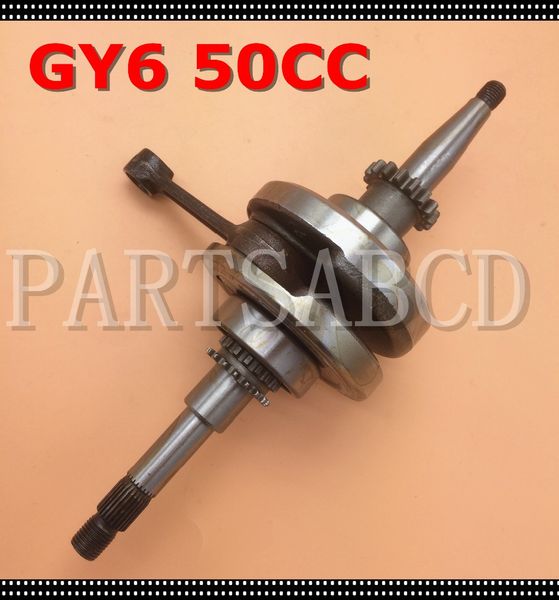 gy6 49cc 50cc crankshaft with 16 teeth for 139qmb 139qma roketa sunl jcl jonway romet scooter moped
gy6 49cc 50cc crankshaft with 16 teeth for 139qmb 139qma roketa sunl jcl jonway romet scooter moped