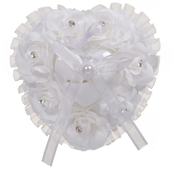 wedding ring pillow,white ring pillow for wedding lace crystal rose heart box accessories
wedding ring pillow,white ring pillow for wedding lace crystal rose heart box accessories
