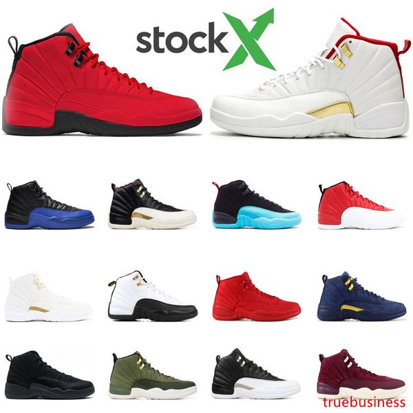 stock x men basketball shoes 12s nylon wntr gym red gamma blue michigan black the master flu game taxi sports sneakers size 7-13
stock x men basketball shoes 12s nylon wntr gym red gamma blue michigan black the master flu game taxi sports sneakers size 7-13