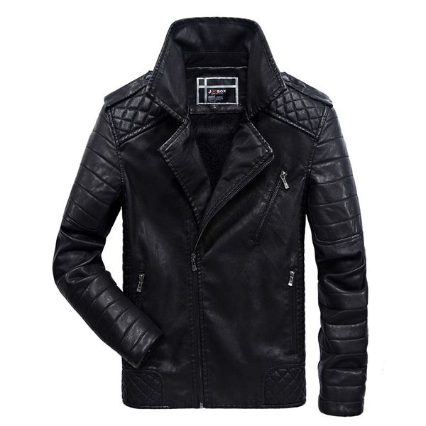 new men's leather jacket winter fashion turn down collar pu casual biker jacket men bomber plus size l~6xl bfql1781, Black
new men's leather jacket winter fashion turn down collar pu casual biker jacket men bomber plus size l~6xl bfql1781, Black