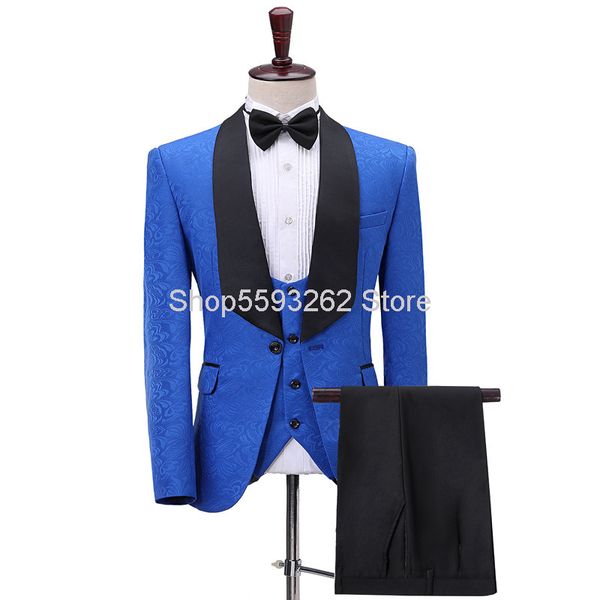 men's suits & blazers groom jacquard dress waistcoat three-piece set green fruit collar singer host stage performance po suit, White;black
men's suits & blazers groom jacquard dress waistcoat three-piece set green fruit collar singer host stage performance po suit, White;black