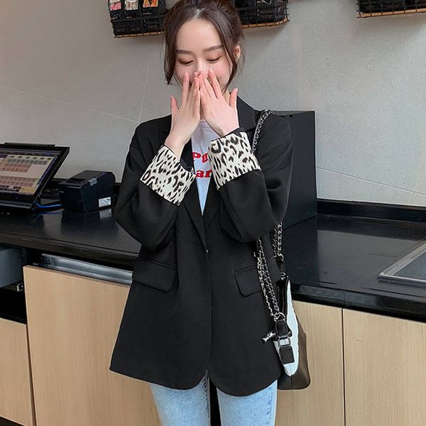 bella philosophy wonder 2020 spring simple leopard jackets female solid notch collar blazer office lady elegant coat outerwear, White;black
bella philosophy wonder 2020 spring simple leopard jackets female solid notch collar blazer office lady elegant coat outerwear, White;black