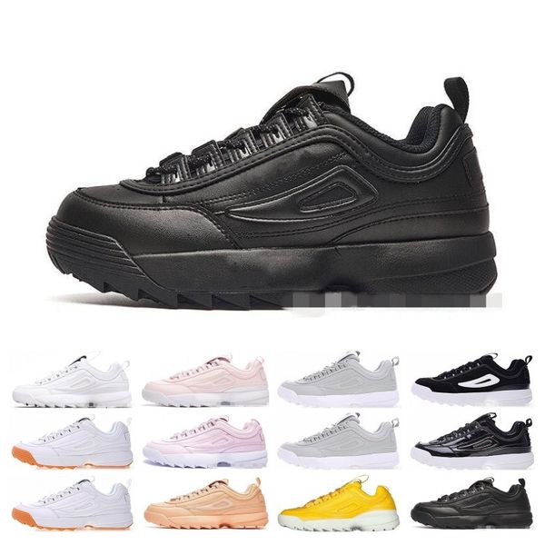 Disruptors II 2 Triple white black pink Gold Women Men sports sneaker increased Jogging mens running shoes size 36-44
Disruptors II 2 Triple white black pink Gold Women Men sports sneaker increased Jogging mens running shoes size 36-44