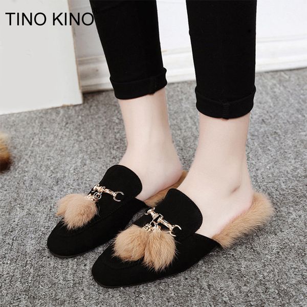 women slipper warm plush fur chain slippers woman 2020 mules ladies furry slippers slip on fashion slippers rabbit hair y200706, Black
women slipper warm plush fur chain slippers woman 2020 mules ladies furry slippers slip on fashion slippers rabbit hair y200706, Black