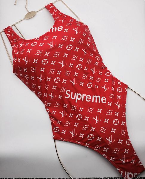 SUP Backless Swimsuit Women Sexy Bikini With Printing Luxury Brand One Piece Swimwear Red Swimwear Summer Beach Swim Suit Size S-XL
SUP Backless Swimsuit Women Sexy Bikini With Printing Luxury Brand One Piece Swimwear Red Swimwear Summer Beach Swim Suit Size S-XL