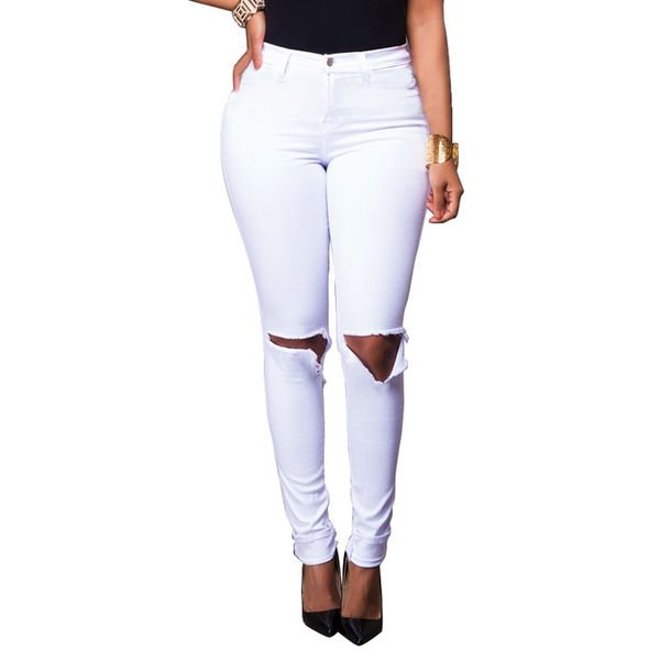 stretch jeans femme denim capri knee ripped jeans for women 2018 spring woman white destroyed feminino pencil pantalon, Blue
stretch jeans femme denim capri knee ripped jeans for women 2018 spring woman white destroyed feminino pencil pantalon, Blue