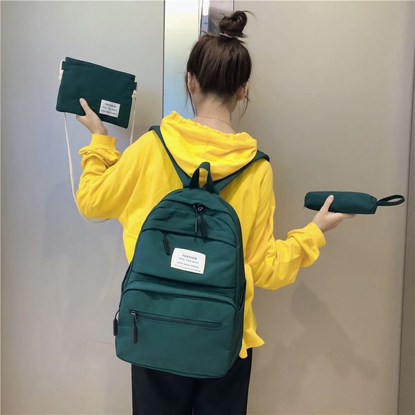 3 set school bags for teenage girls kids children student backpack travel teen shoulder bag child schoolbag new women backpack
3 set school bags for teenage girls kids children student backpack travel teen shoulder bag child schoolbag new women backpack