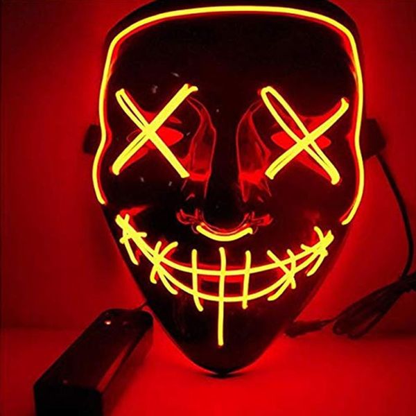 2019 latest halloween el illuminate mask, colorful luminescent mask ktv party led mask scary masks halloween christmas decorations
2019 latest halloween el illuminate mask, colorful luminescent mask ktv party led mask scary masks halloween christmas decorations