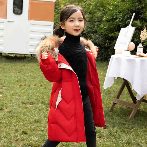 -30 russia winter girls coat thicken warm long down jacket for girl 5-14 years kids teen parka children outerwear, Blue;gray
-30 russia winter girls coat thicken warm long down jacket for girl 5-14 years kids teen parka children outerwear, Blue;gray
