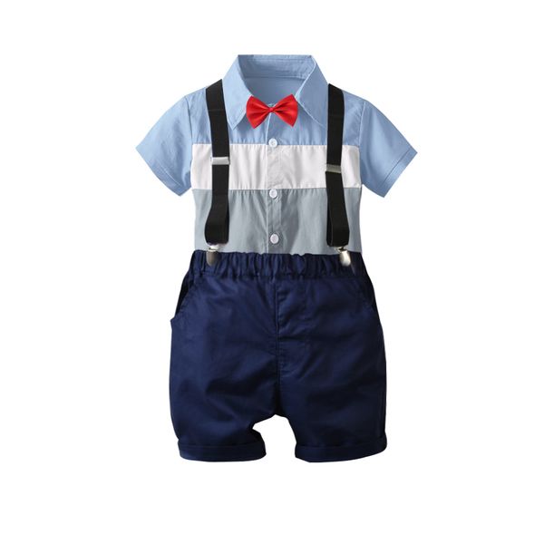 new children's suits children's shirts, boys, gentlemen, short-sleeved bow tie, color matching shirt, straps, shorts, four-piece s, White
new children's suits children's shirts, boys, gentlemen, short-sleeved bow tie, color matching shirt, straps, shorts, four-piece s, White
