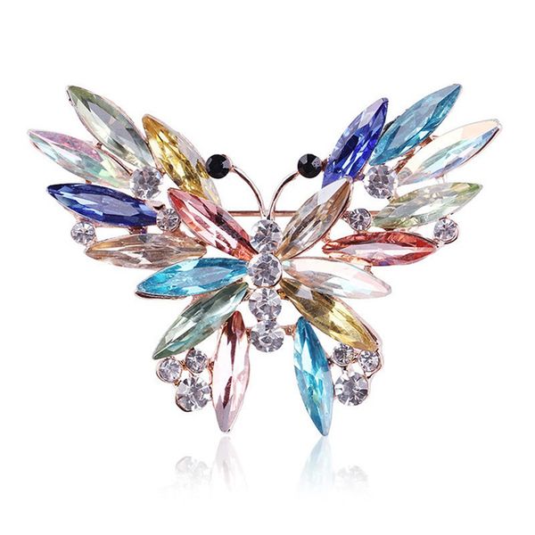 women girls rhinestone butterfly brooch crystal dress animal brooch pin alloy shirt coat pins breastpin, Gray
women girls rhinestone butterfly brooch crystal dress animal brooch pin alloy shirt coat pins breastpin, Gray