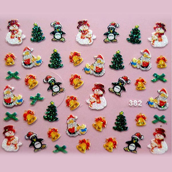 fashion diy nail art stickers decal christmas santa claus snowflakes manicure decoration tools mdf, Black
fashion diy nail art stickers decal christmas santa claus snowflakes manicure decoration tools mdf, Black