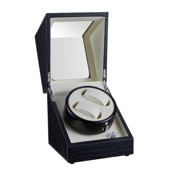 eu/us/au/uk plug automatic mechanical watch winder winding motor shaker watch box holder display jewelry storage organizer, Black;blue
eu/us/au/uk plug automatic mechanical watch winder winding motor shaker watch box holder display jewelry storage organizer, Black;blue