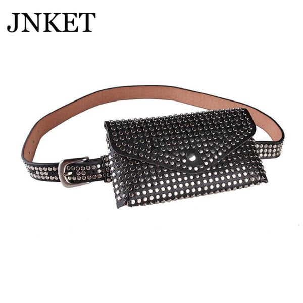 jnket new fashion rivet belt bag women's waist packs pu leather waist bag punk bum lady phone jeans belt
jnket new fashion rivet belt bag women's waist packs pu leather waist bag punk bum lady phone jeans belt
