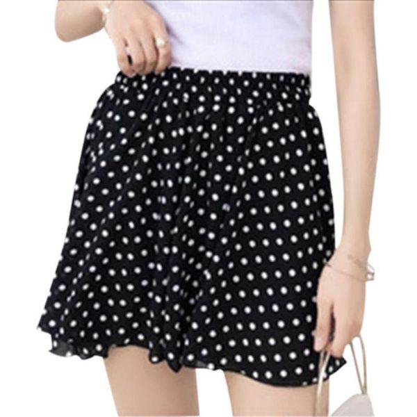 women's shorts solid color casual wide leg high waist summer loose chiffon thin section slim for women, White;black
women's shorts solid color casual wide leg high waist summer loose chiffon thin section slim for women, White;black