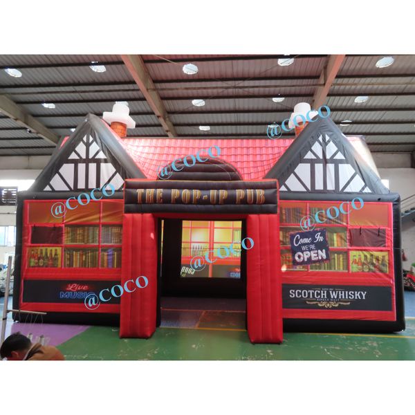 10x5x5m red inflatable irish pub house, new deisgn inflatable irish pub bar house for party, inflatable bar inn cabin
10x5x5m red inflatable irish pub house, new deisgn inflatable irish pub bar house for party, inflatable bar inn cabin