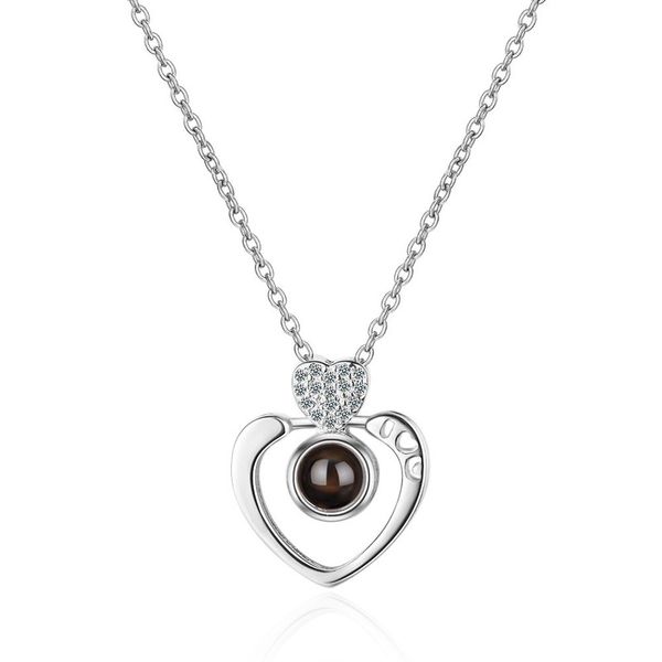 pendant necklaces romantic love memory projection i you in 100 languages charm necklace, Silver
pendant necklaces romantic love memory projection i you in 100 languages charm necklace, Silver