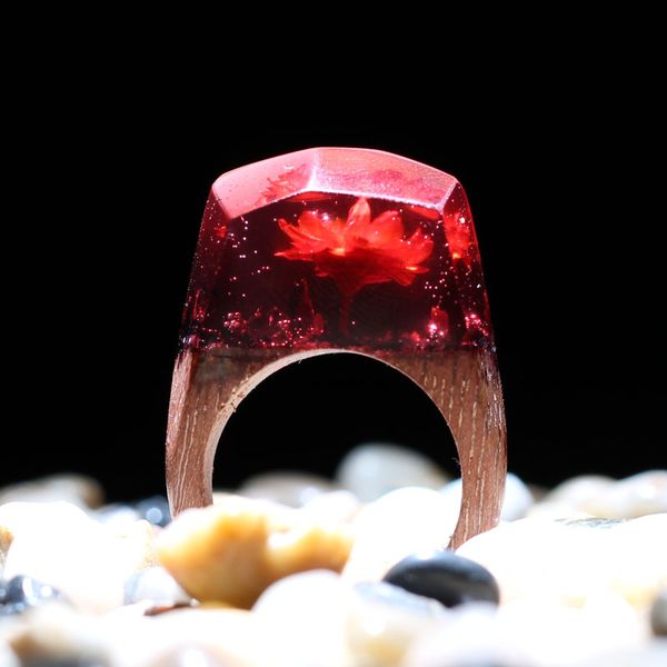 kcaloe epoxy ring mountain natural flower resin ring for women wood vintage jewelry, Golden;silver
kcaloe epoxy ring mountain natural flower resin ring for women wood vintage jewelry, Golden;silver