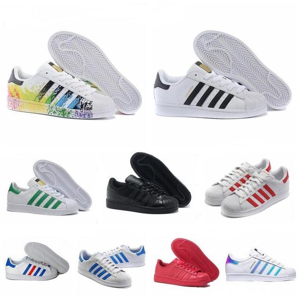 2020 superstar white black pink blue gold superstars 80s pride sneakers super star women men sport casual shoes eu sz36-45
2020 superstar white black pink blue gold superstars 80s pride sneakers super star women men sport casual shoes eu sz36-45