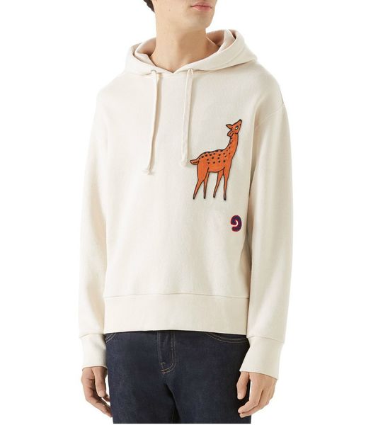 роскошные мужчины и женщины с капюшоном свитер fawn вышивка pattern толстовка мода хлопок женщина толстовка, Black
роскошные мужчины и женщины с капюшоном свитер fawn вышивка pattern толстовка мода хлопок женщина толстовка, Black