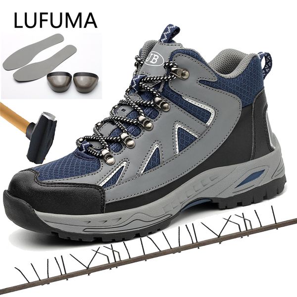 lufuma mens steel toe work safety shoes lightweight breathable anti-smashing anti-puncture anti-static protective boots, Black
lufuma mens steel toe work safety shoes lightweight breathable anti-smashing anti-puncture anti-static protective boots, Black