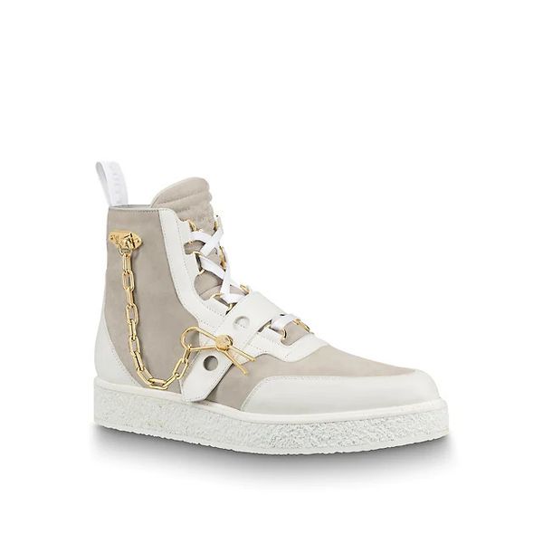 creeper ankle boots women men latest designer boots golden chain reaction sneakers decoration size 35-45 for lovers model hx01, Black
creeper ankle boots women men latest designer boots golden chain reaction sneakers decoration size 35-45 for lovers model hx01, Black