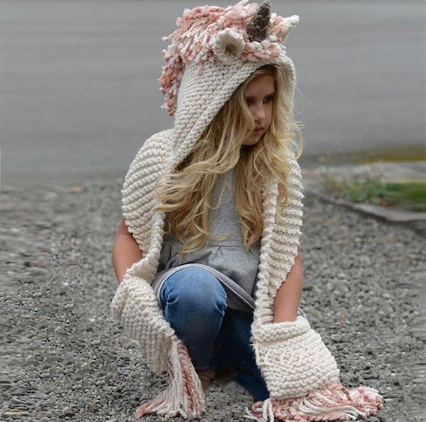 2 in 1 unicorn scarf cap kids infant winter warm knitted hats cloak children cartoon crochet hat 7 colors tassel shawl c964, Yellow
2 in 1 unicorn scarf cap kids infant winter warm knitted hats cloak children cartoon crochet hat 7 colors tassel shawl c964, Yellow