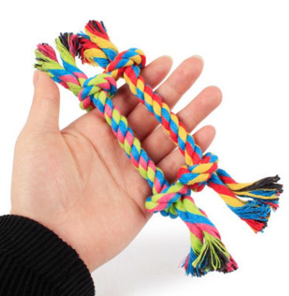 pets dog knot toys parrot gnawed double knot cat and dog cotton rope medium, please 55g 23cm can mixed batch
pets dog knot toys parrot gnawed double knot cat and dog cotton rope medium, please 55g 23cm can mixed batch