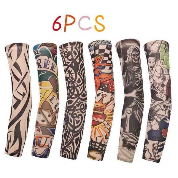 6 pcs men women sunscreen hand fake tattoo arm cover tatto sleeves uv cool sleeves cuffs sport elastic stockings arm warmers, Black;gray
6 pcs men women sunscreen hand fake tattoo arm cover tatto sleeves uv cool sleeves cuffs sport elastic stockings arm warmers, Black;gray