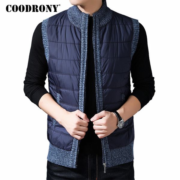 coodrony brand vest men warm parka coat with liner streetwear gilet homme 2019 autumn winter new arrival bomber jacket men 98001, Black;white
coodrony brand vest men warm parka coat with liner streetwear gilet homme 2019 autumn winter new arrival bomber jacket men 98001, Black;white