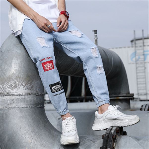 men blue jeans harem pants 2020 mens japan style streetwear casual hip hop denim pants male fashion jeans
men blue jeans harem pants 2020 mens japan style streetwear casual hip hop denim pants male fashion jeans